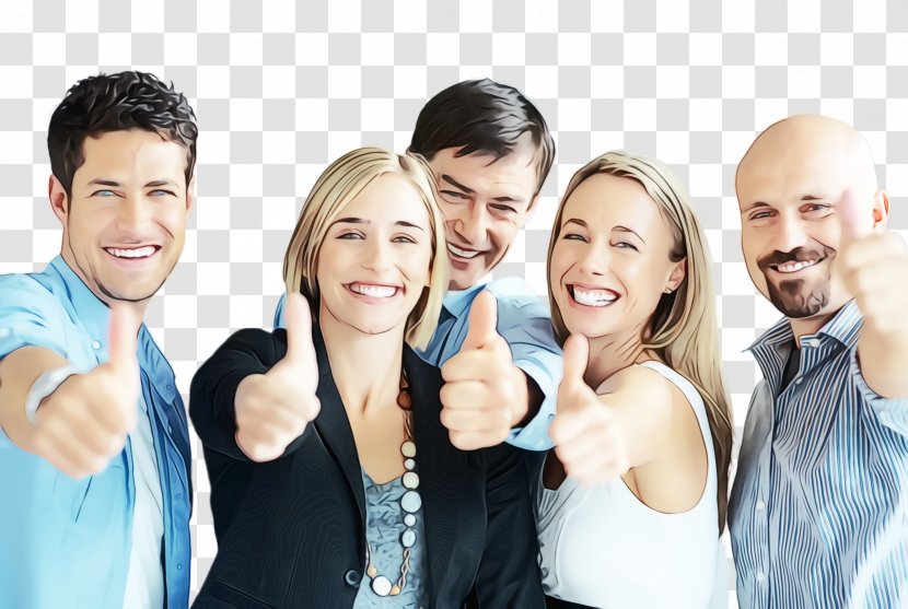 People Social Group Youth Fun Smile - Thumb - Gesture Team Transparent PNG