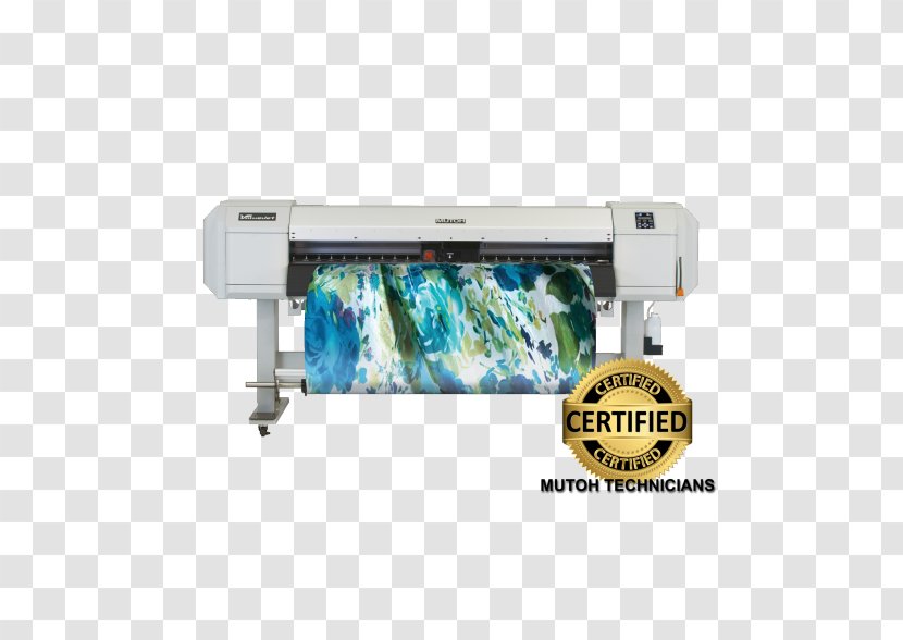 Paper Dye-sublimation Printer Mutoh Europe Nv Printing - Sublimation Transparent PNG