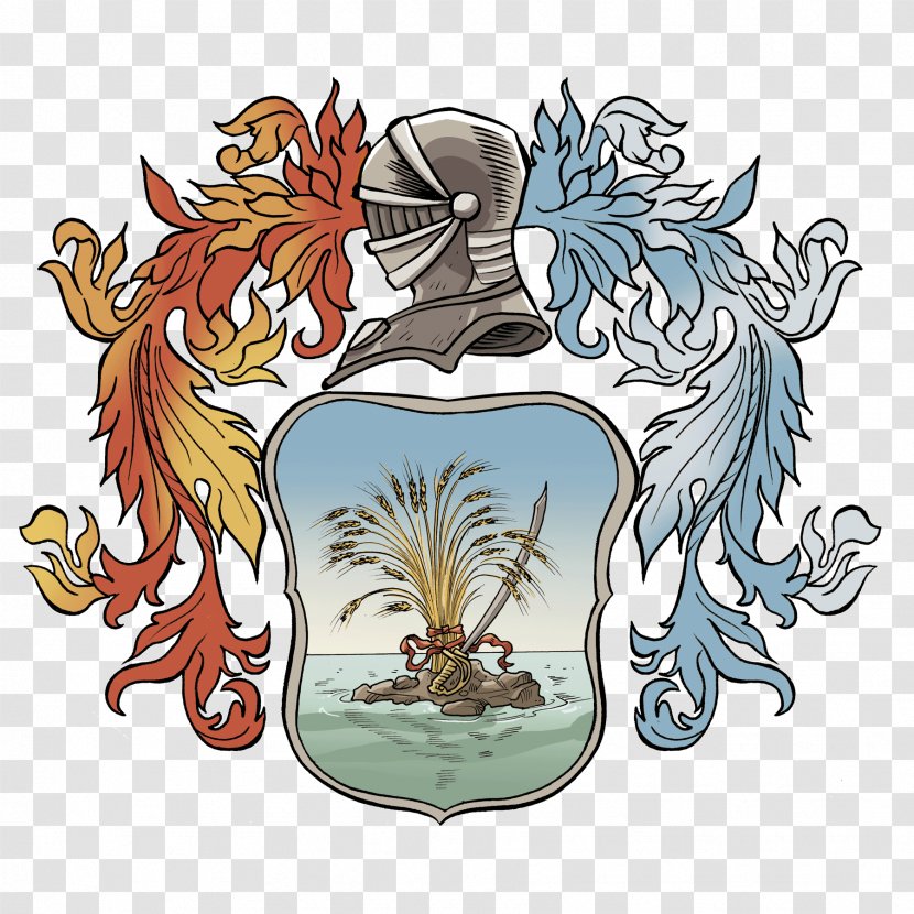 Coat Of Arms Heraldry Family Nobility Nobile - Sheaf - Spighe Di Grano Transparent PNG