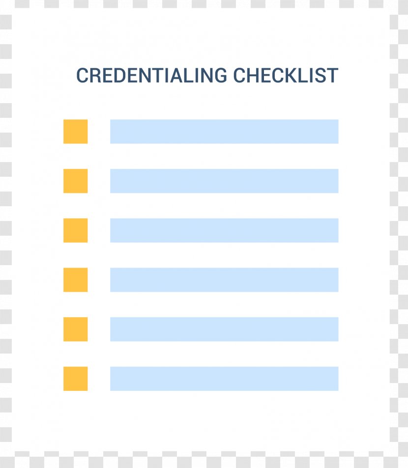 Paper Blue Rectangle Square - Checklist Transparent PNG