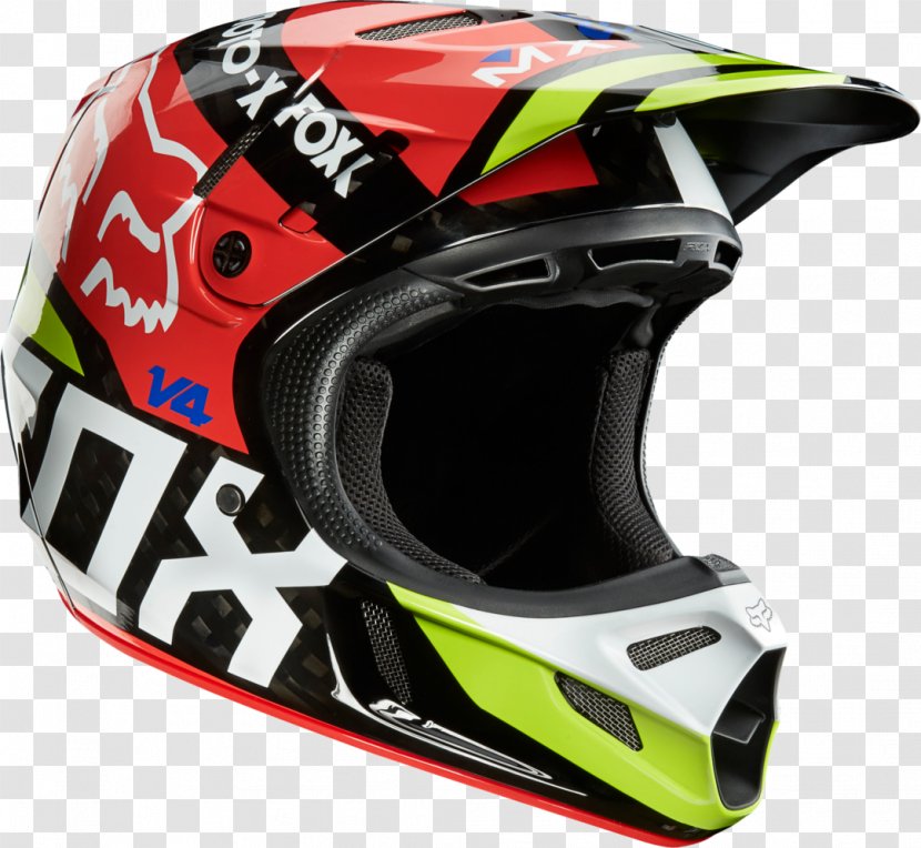 Motorcycle Helmets Fox Racing Helmet - Integraalhelm Transparent PNG