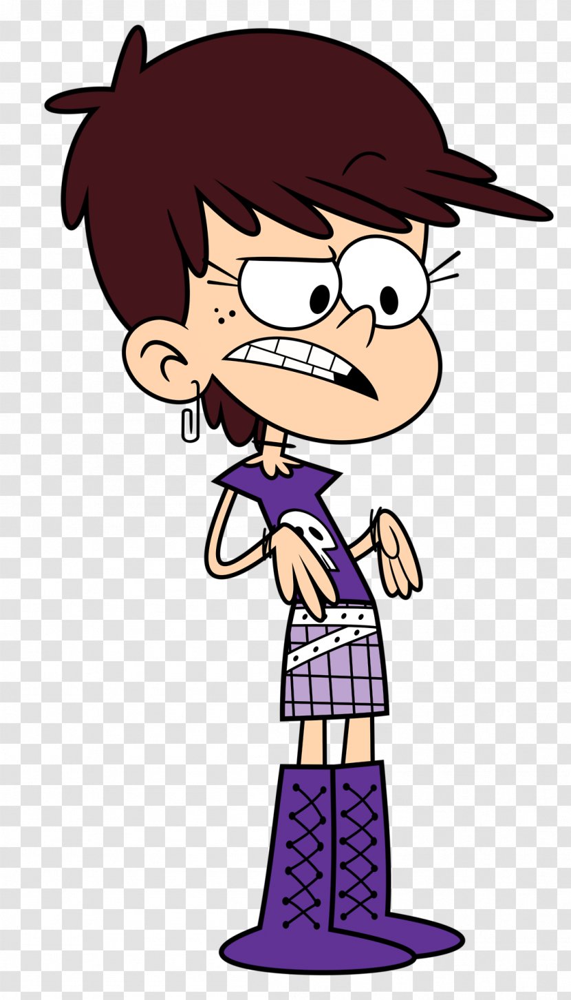 Luna Loud Lincoln Lori Lisa - Cartoon - Night Club Transparent PNG