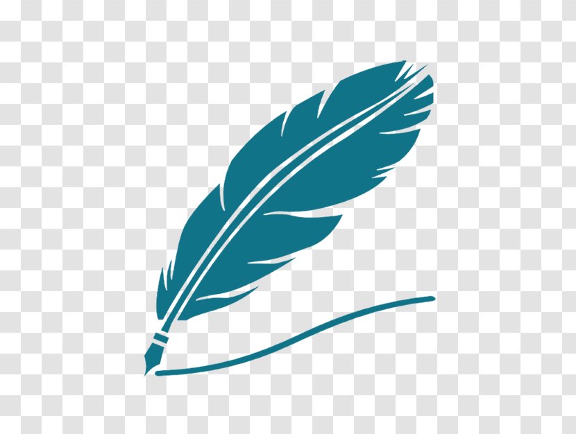 Paper Quill Pen Inkwell Drawing - Wing Transparent PNG
