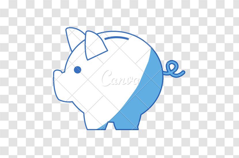 Diagram Clip Art - White - Piggy Bank Transparent PNG