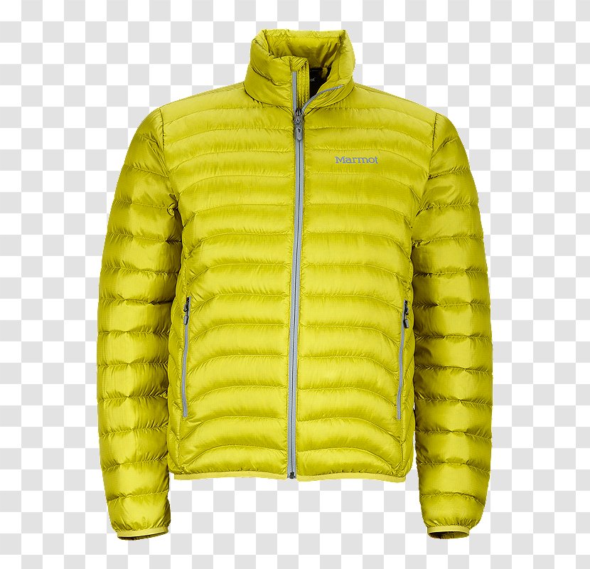 Down Feather Jacket Marmot Daunenjacke Clothing - Man Transparent PNG