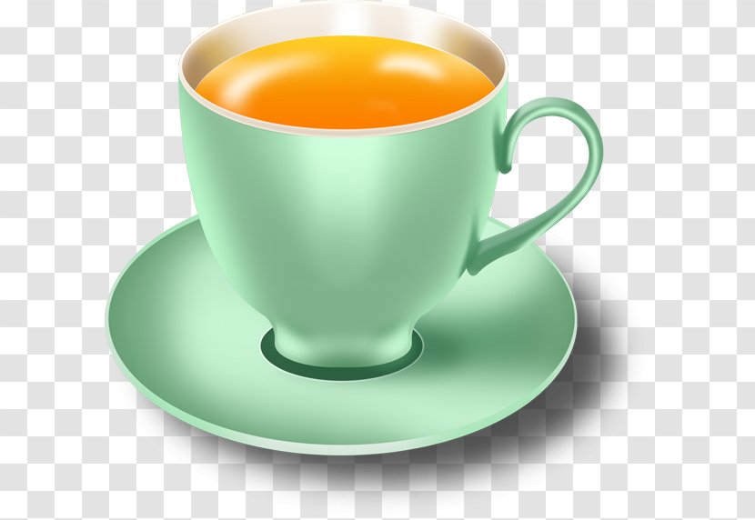 Green Tea Teacup - Image File Formats - Cup Transparent PNG