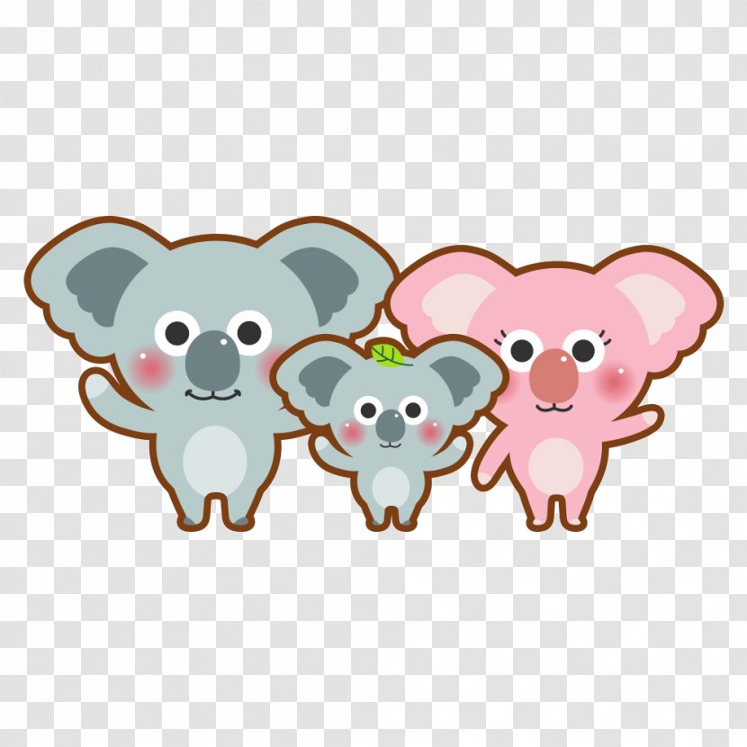 Image Cuteness Cartoon Illustration - Marsupial - Bichinhos Button Transparent PNG