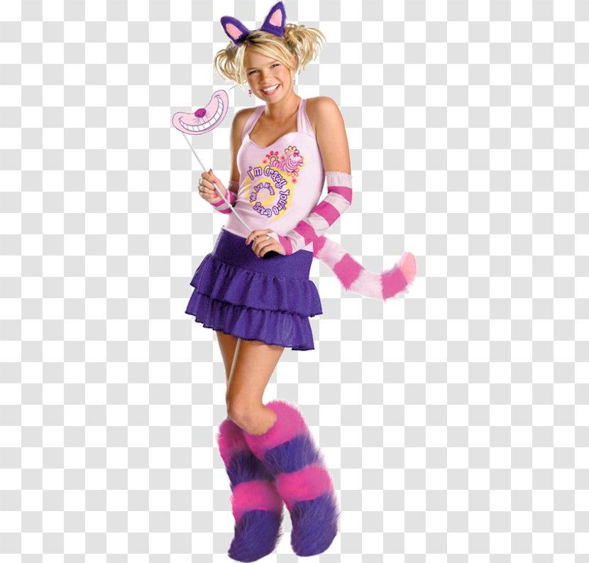 Cheshire Cat Halloween Costume Child Clothing - Purple Transparent PNG