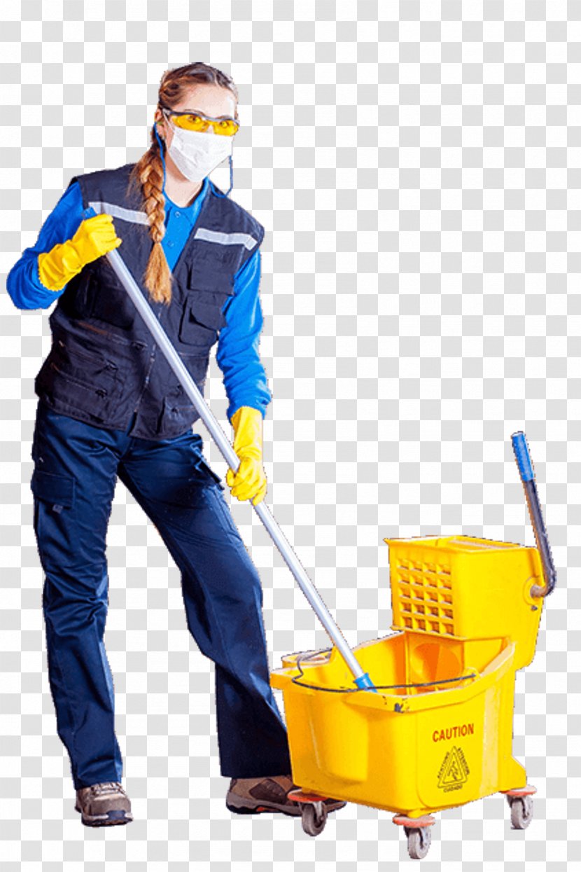 Employment Professional Business Labor Cleaning - Electric Blue - Floor Transparent PNG