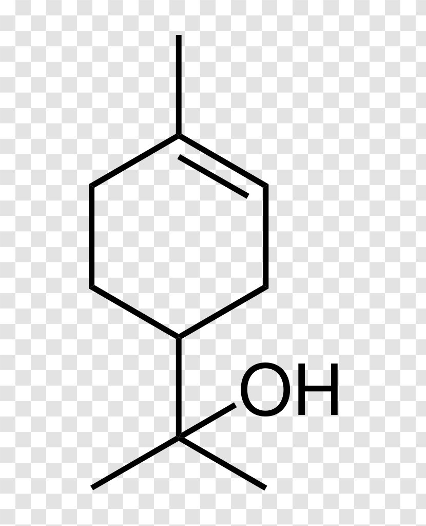 Terpineol Terpene Cajeput Oil Petitgrain Geraniol - Line Art - Rectangle Transparent PNG