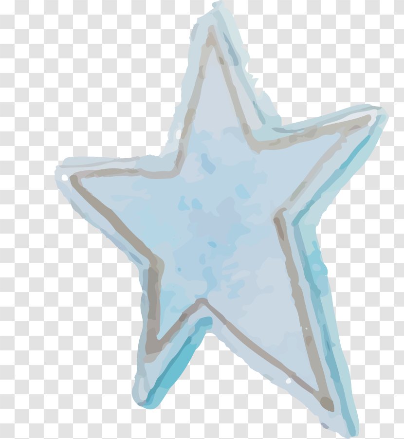 Watercolor Painting Drawing Oil - Wind Star Transparent PNG
