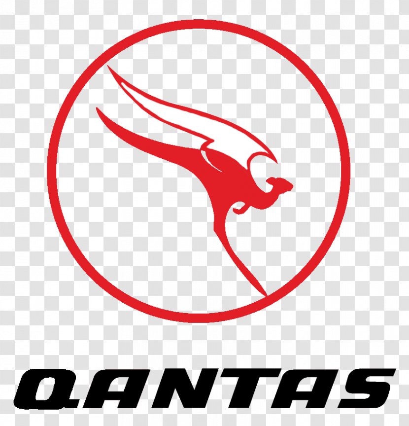 Sydney Airport Townsville Kangaroo Route Airplane Qantas - Brand Transparent PNG