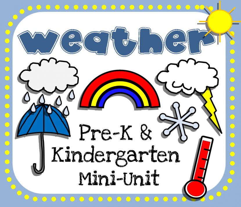 Weather Pre-kindergarten Classroom Clip Art - Kindergarten - Temperature Cliparts Transparent PNG