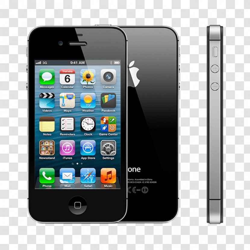 IPhone 4S 5s Apple - Portable Communications Device - Iphone Transparent PNG