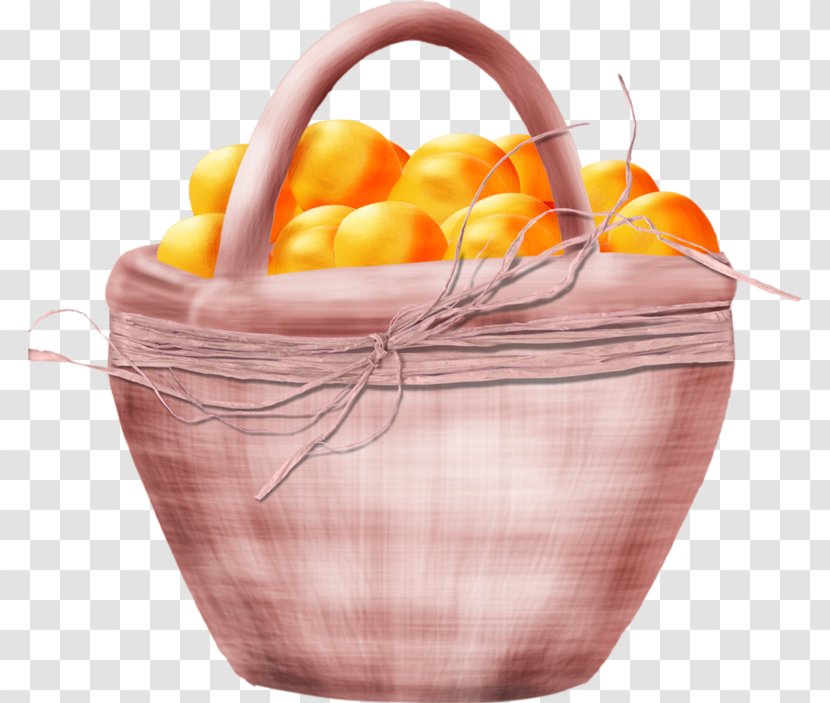 The Basket Of Apples Auglis - Apricot - Painted A Transparent PNG