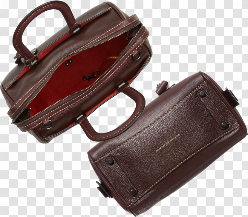 Baggage Leather Satchel Tapestry - Bag Transparent PNG