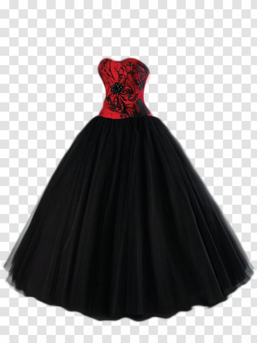 Wedding Dress Evening Gown Ball Prom - Little Black Transparent PNG