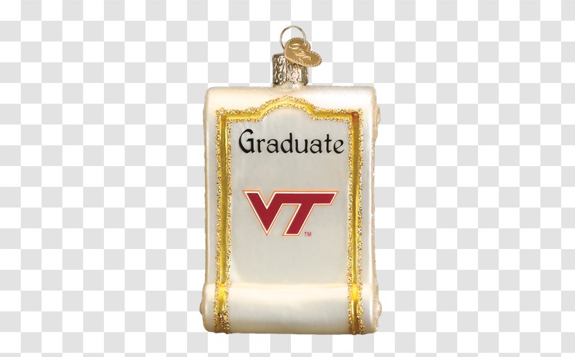 Virginia Tech Hokies Football University Of Georgia Purdue Christmas Ornament - Hand-painted Baby Room Transparent PNG