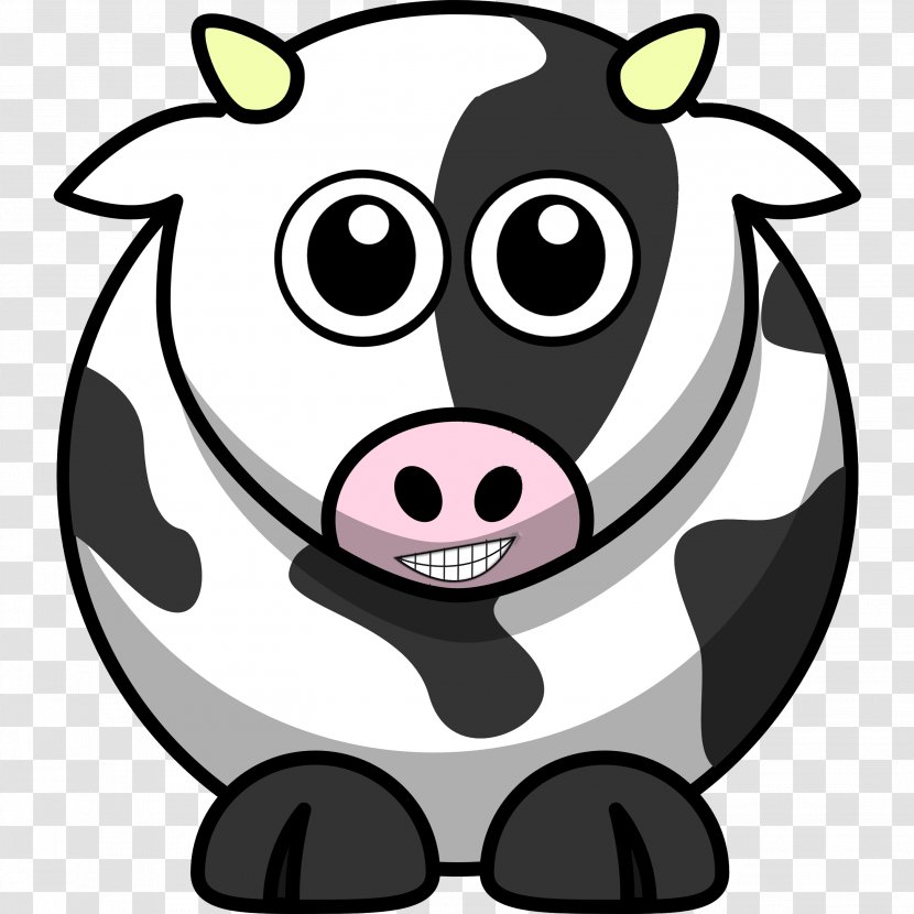 Cattle Cartoon Drawing Clip Art - Sticker - Royaltyfree Transparent PNG