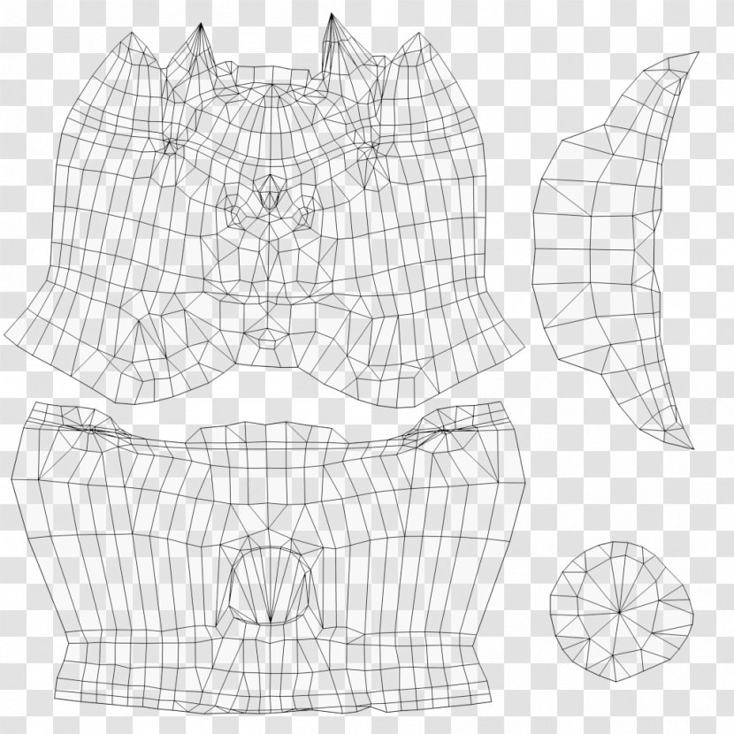 Headgear Mammal Line Art Sketch - Point - Design Transparent PNG
