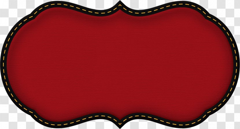 Product Design Rectangle RED.M - Tray - Banderin Border Transparent PNG