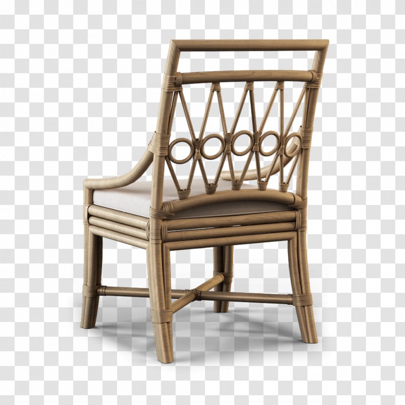 Furniture Chair Armrest Wood - Rattan Transparent PNG