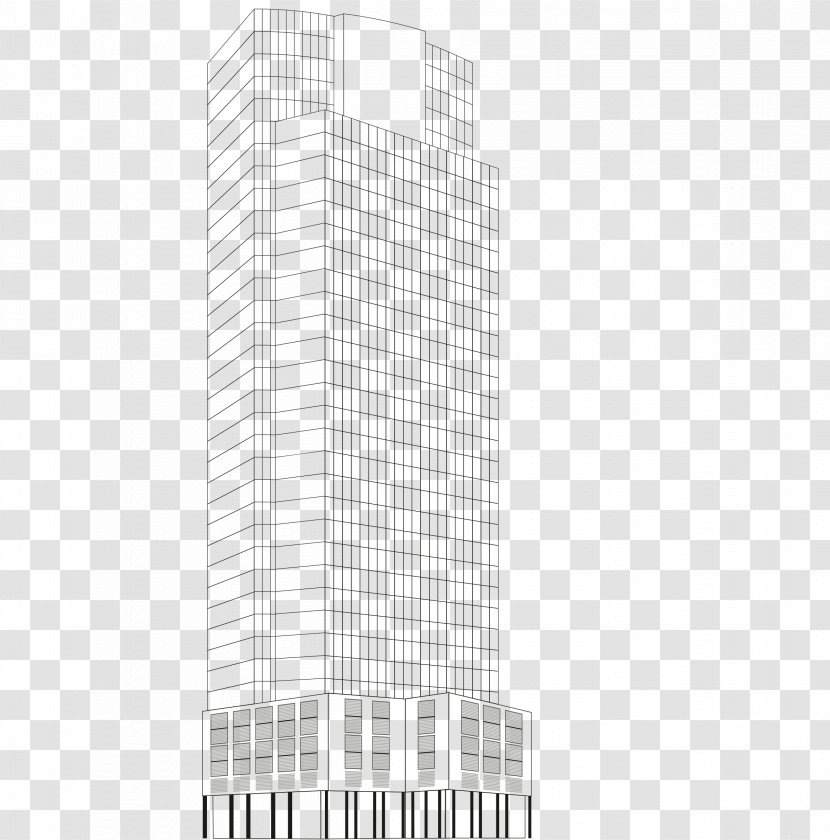 Architecture Skyscraper Product Facade High-rise Building - Bank Office Transparent PNG