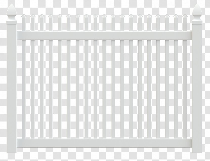 Picket Fence White Rectangle Area - Home Transparent PNG