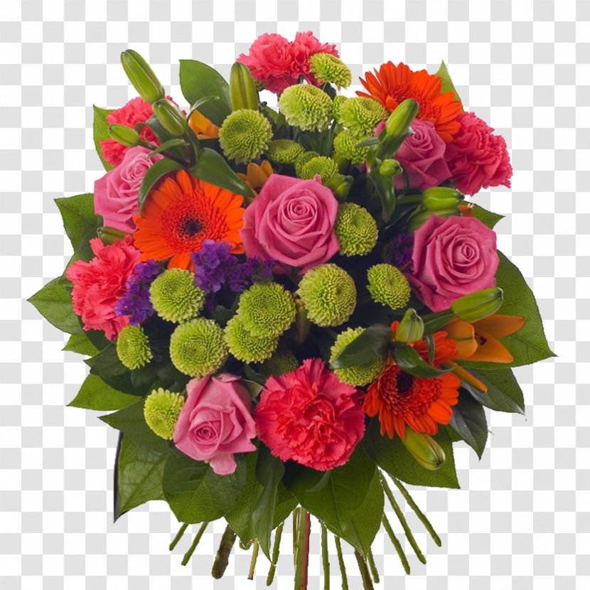 Flower Bouquet Cut Flowers Delivery Floristry - Real Transparent PNG