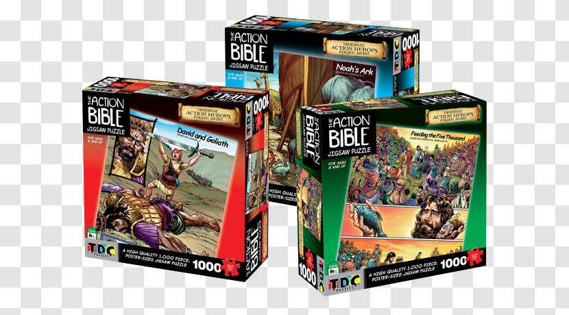 Jigsaw Puzzles The Action Bible Feeding Multitude - Brain Transparent PNG