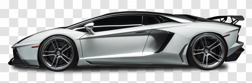 Lamborghini Aventador Sports Car Murcixe9lago - White LP Transparent PNG