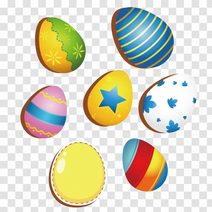 Easter Egg - Decorating - Vector Material Transparent PNG