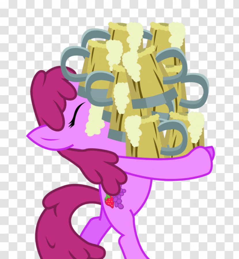 Punch Pony Cider Derpy Hooves Drink - Frame Transparent PNG