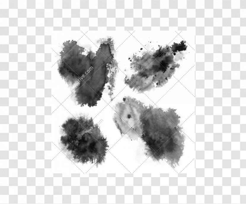 Ink Brush Drawing PhotoScape - Stain - Stroke Transparent PNG