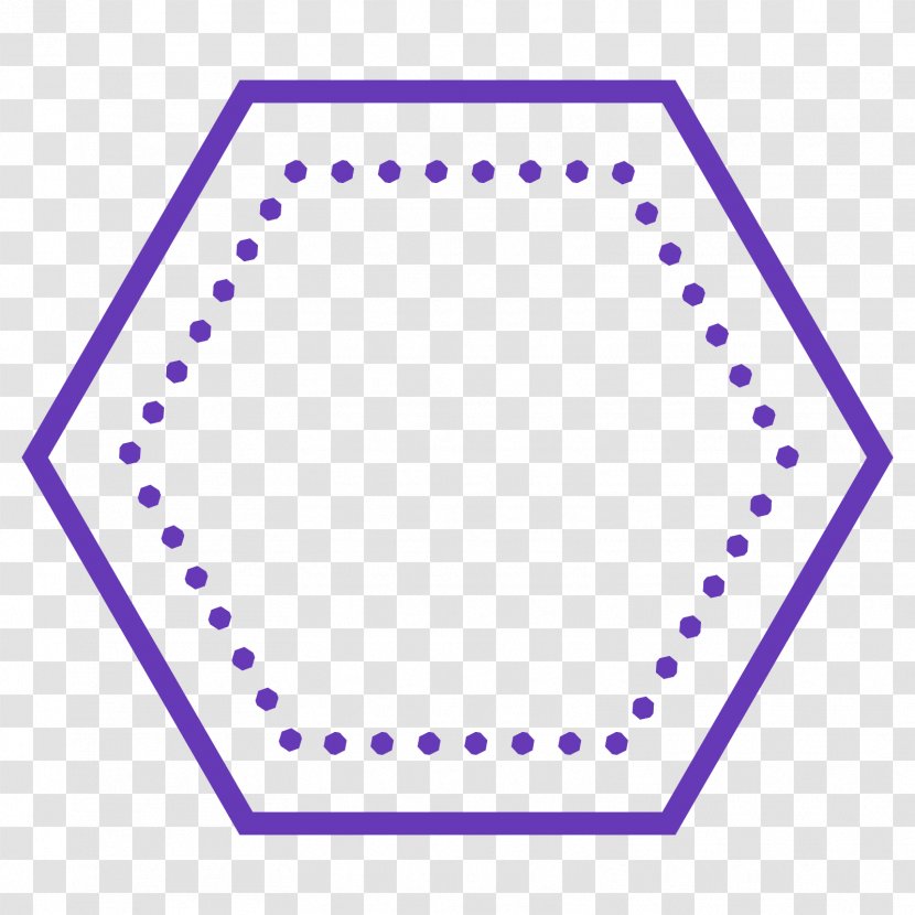 Royalty-free Drawing - Violet - Hexagonal Transparent PNG