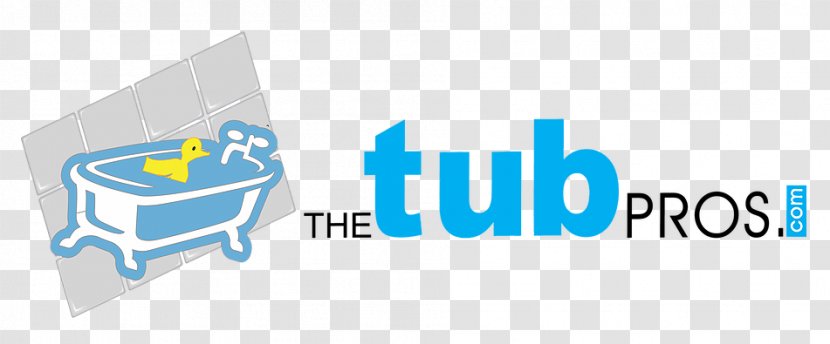 Hot Tub The Pros LLC Bathtub Refinishing Logo - Text - Western Town Transparent PNG
