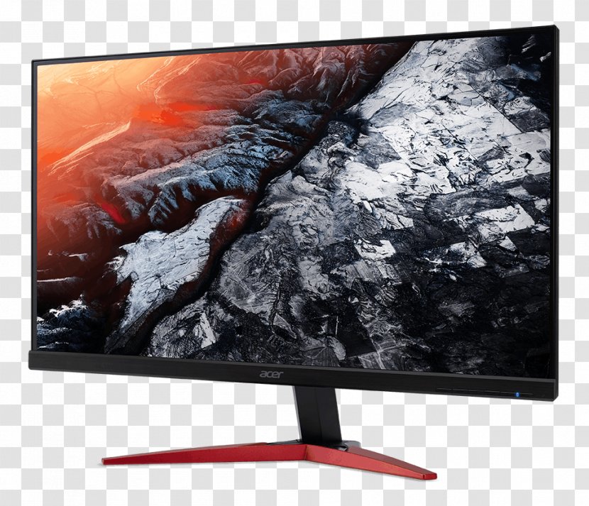 FreeSync Acer Computer Monitors Digital Visual Interface 1080p - Advertising - Monitor Transparent PNG