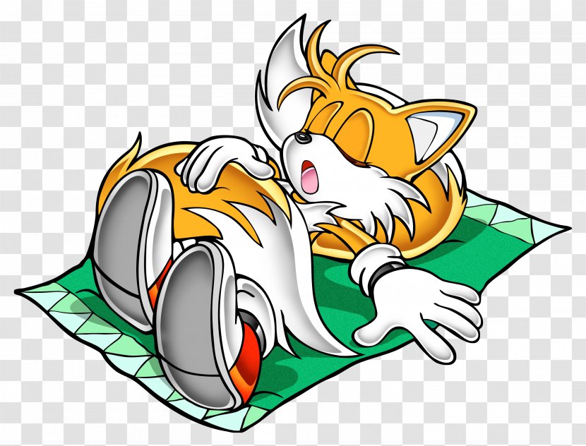 Sonic Chaos Adventure The Hedgehog 2 Generations - Tails - Sleep Transparent PNG
