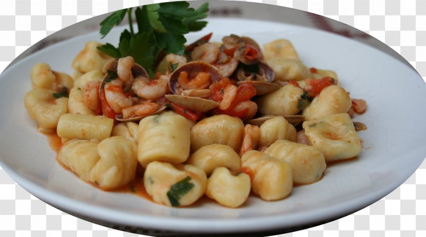 Italian Cuisine Gnocchi Recipe Izambane Dish - Clam Transparent PNG