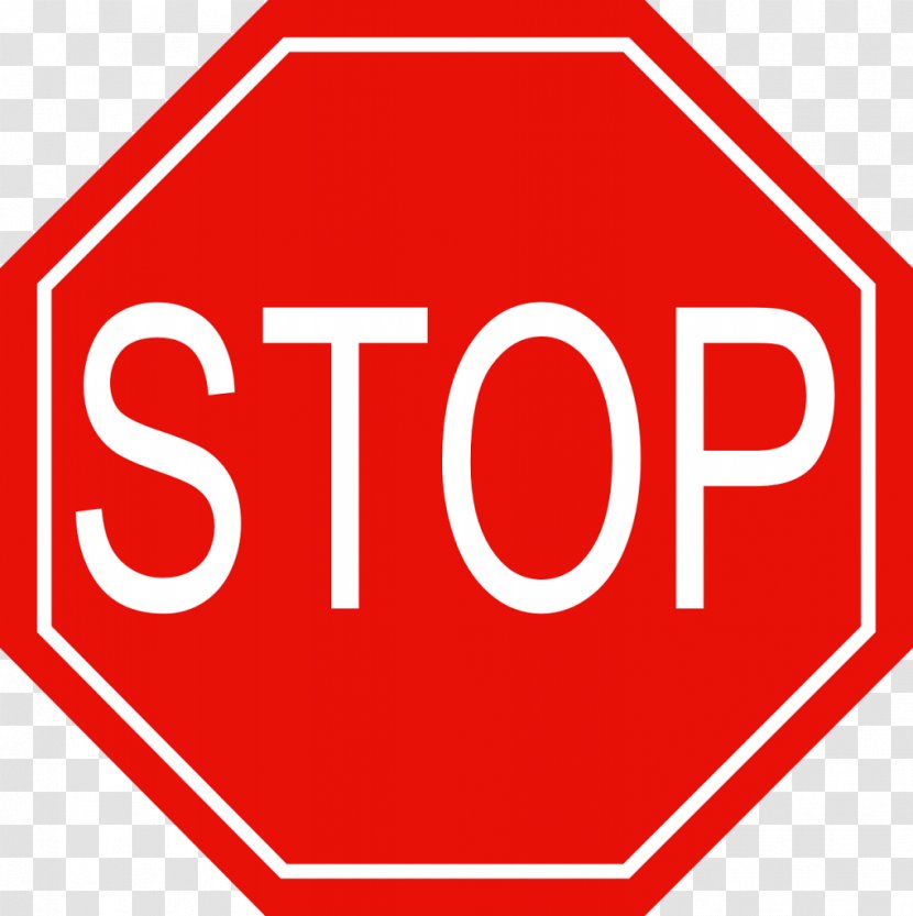 Stop Sign Traffic Clip Art - Point - Vector Transparent PNG