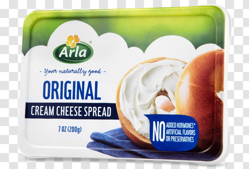 Milk Cream Cheese Arla Foods Kroger - Frozen Dessert Transparent PNG