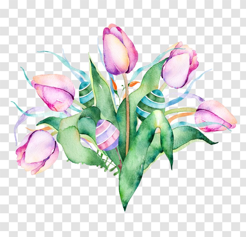 Watercolor Painting Drawing Flower - Bouquet Transparent PNG