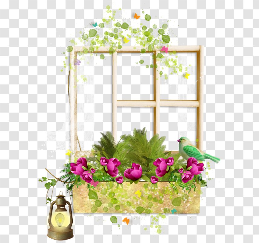 Floral Design Cut Flowers - Window - Floristry Transparent PNG