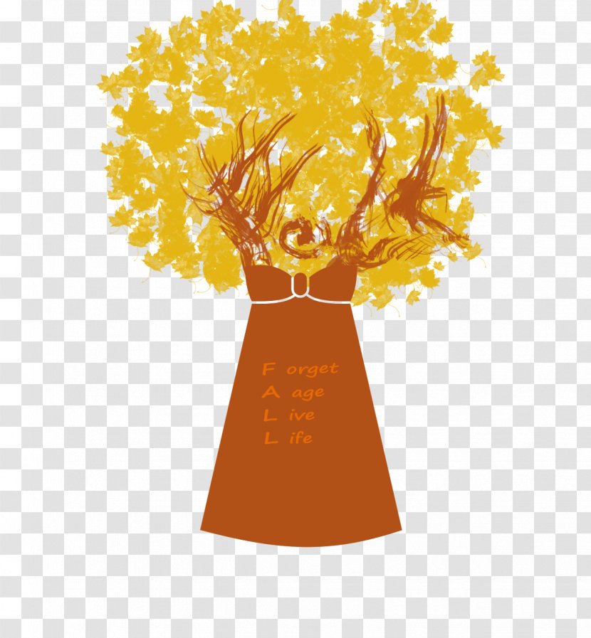 Graphics Illustration Font Tree - Flower - Sweater Dresses For Fall Transparent PNG