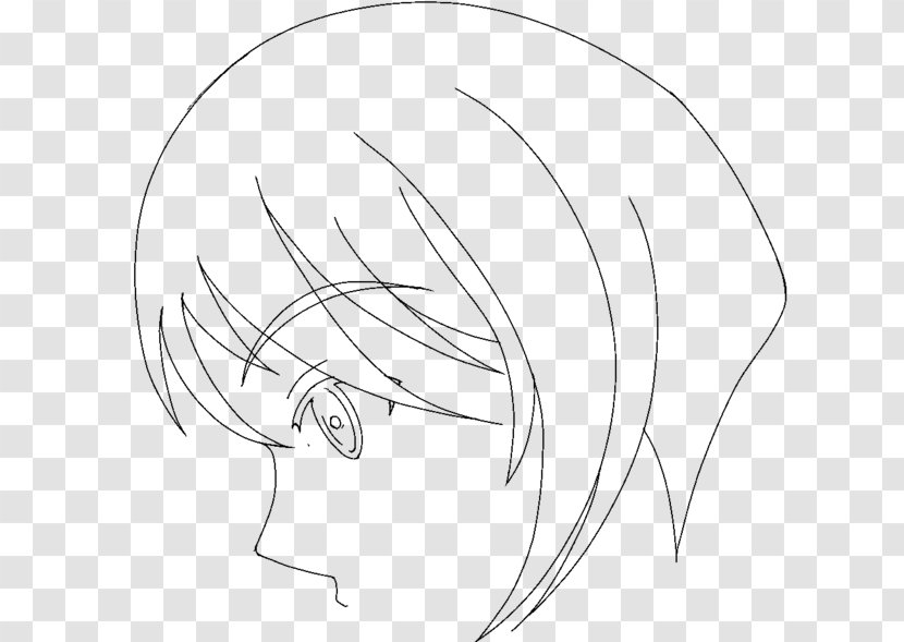 Eyebrow Line Art Forehead Sketch - Frame - Eye Transparent PNG