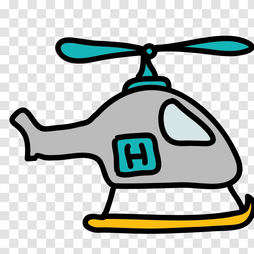 Airplane Clip Art Image Vector Graphics - Helicopter Transparent PNG