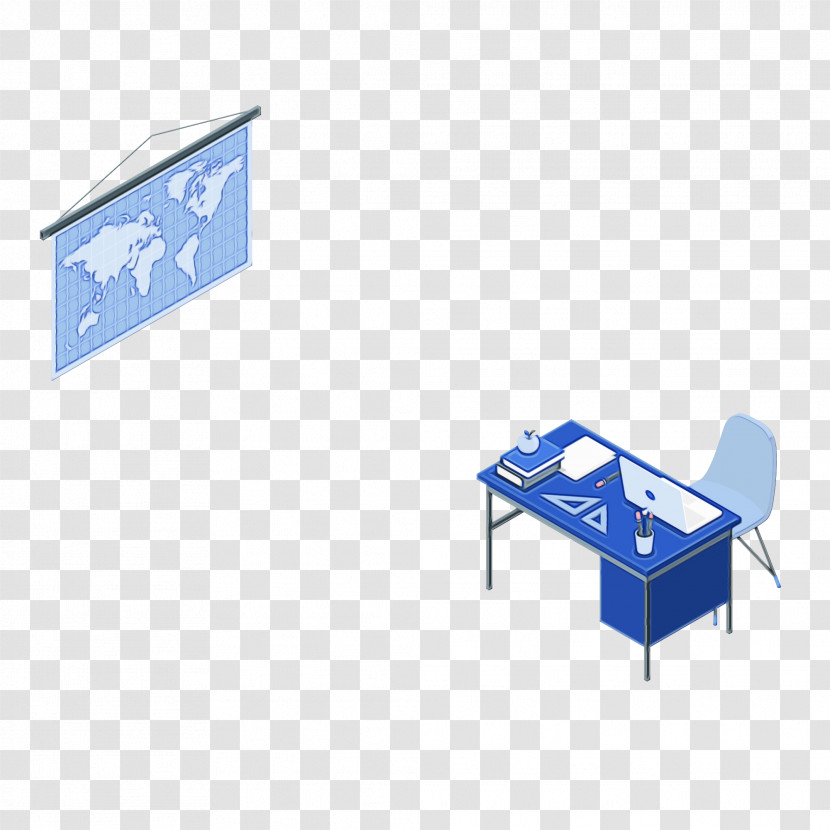 Table Desk Furniture Line Text Transparent PNG