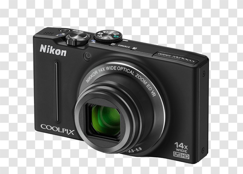 Nikon COOLPIX A300 S8200 Point-and-shoot Camera Nikkor - Cameras Optics Transparent PNG