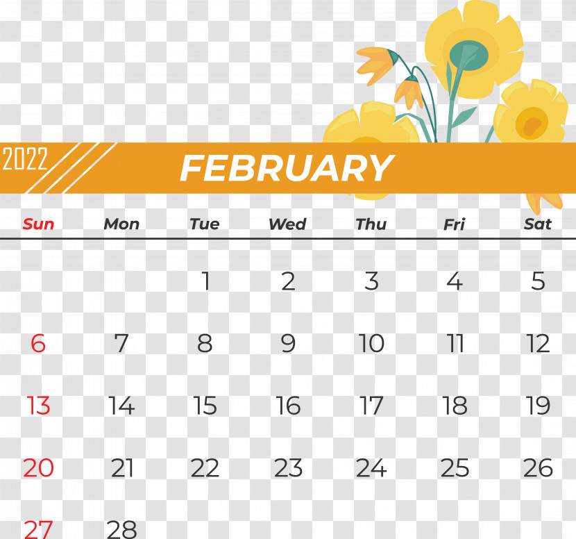 Logo Font Line Calendar Yellow Transparent PNG