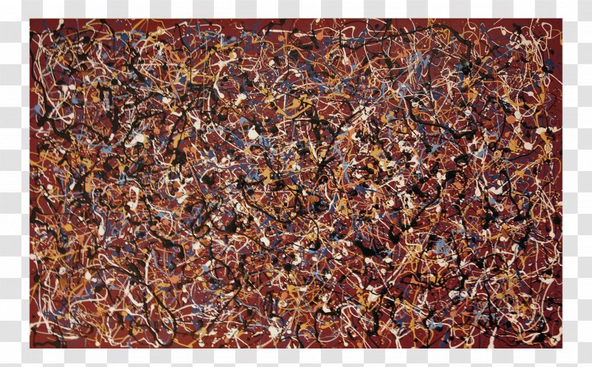 Scrap Brown - Jackson Pollock Transparent PNG